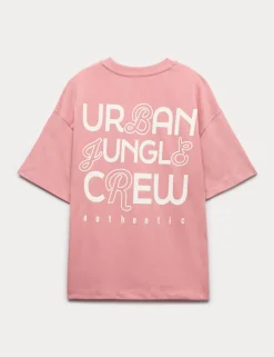 Pure Cotton Back Logo T-Shirt (6-16 Yrs)
