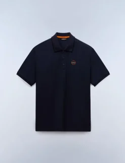 Pure Cotton Badge Polo Shirt