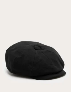 Pure Cotton Baker Boy Hat with Stormwear™