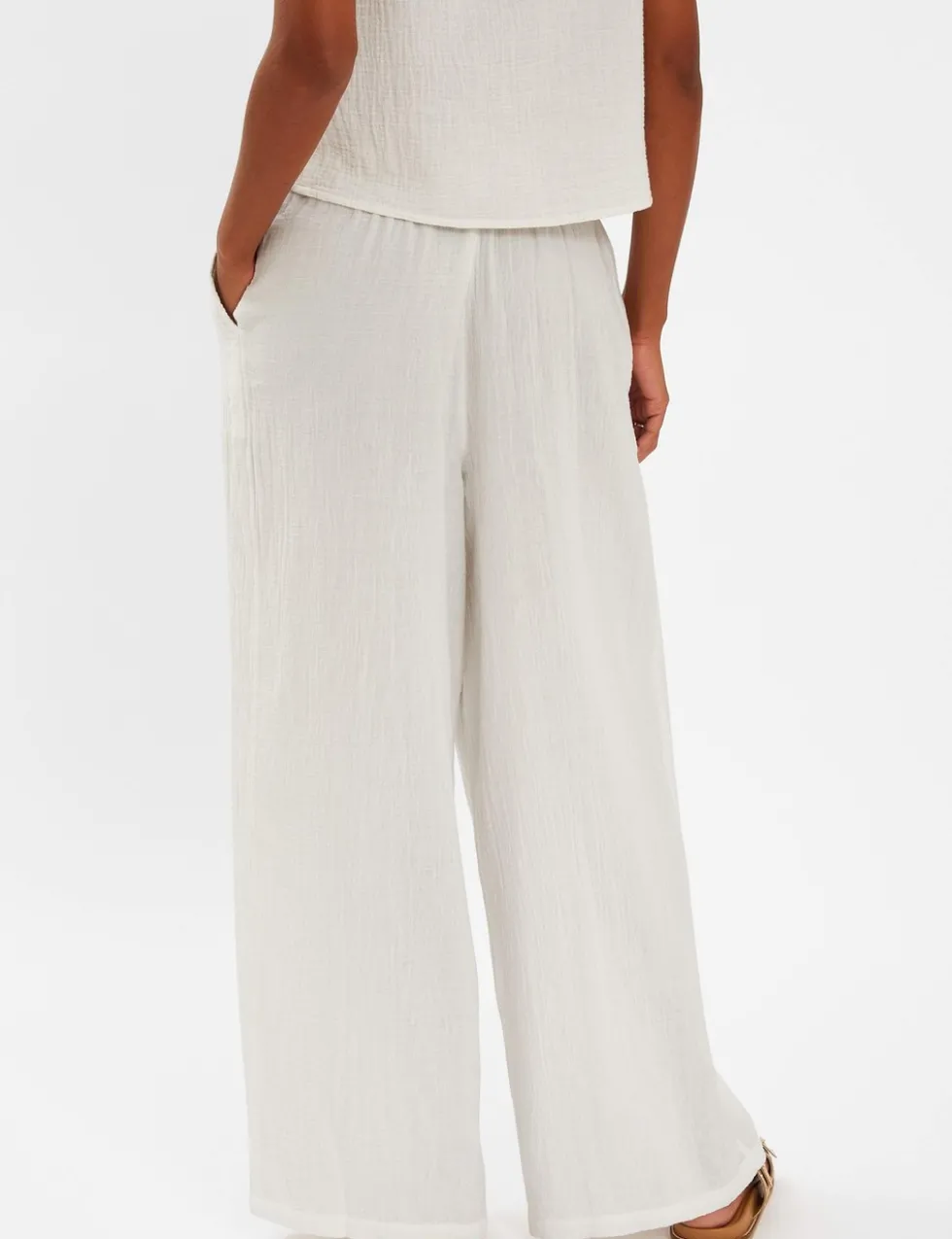 Pure Cotton Beach Trousers