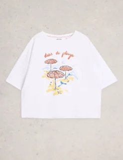 Pure Cotton Beach T-Shirt
