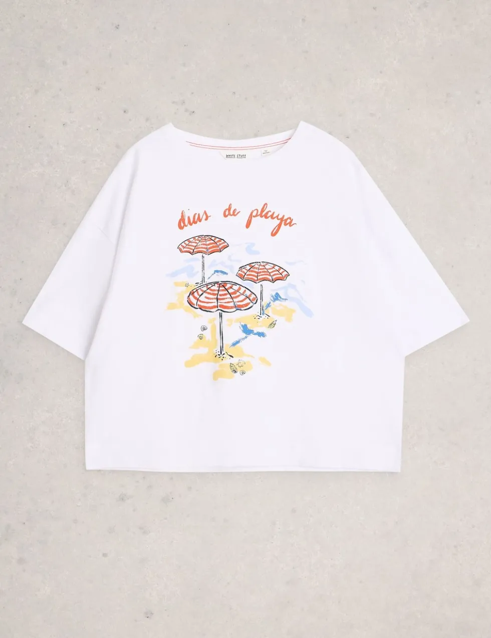 Pure Cotton Beach T-Shirt