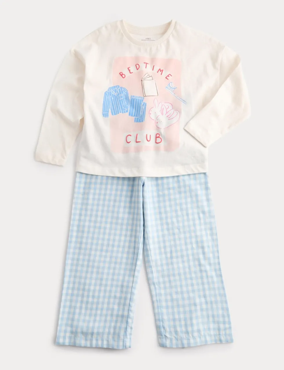 Pure Cotton Bedtime Graphic Pyjamas (1-8 Yrs)