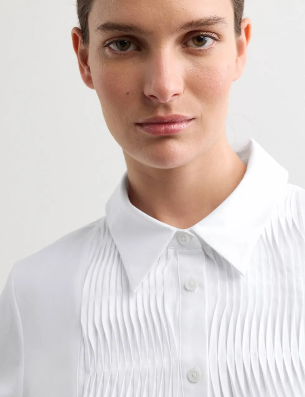 Pure Cotton Belted Midi Shirt Dress