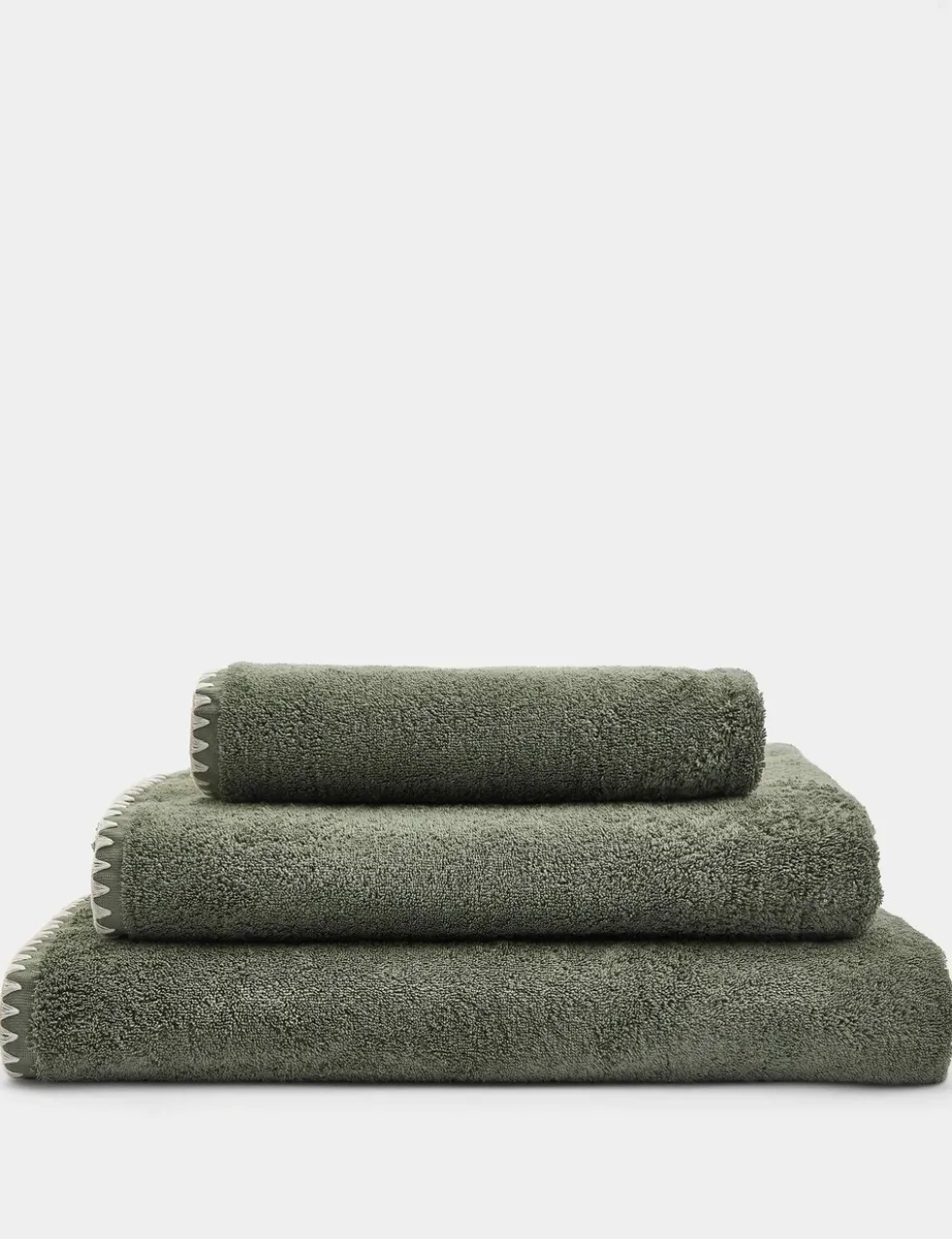 Pure Cotton Blanket Stitch Towel