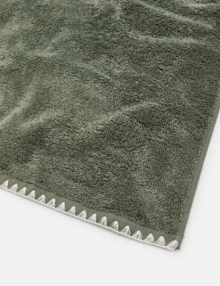 Pure Cotton Blanket Stitch Towel