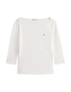 Pure Cotton Boat Neck Top