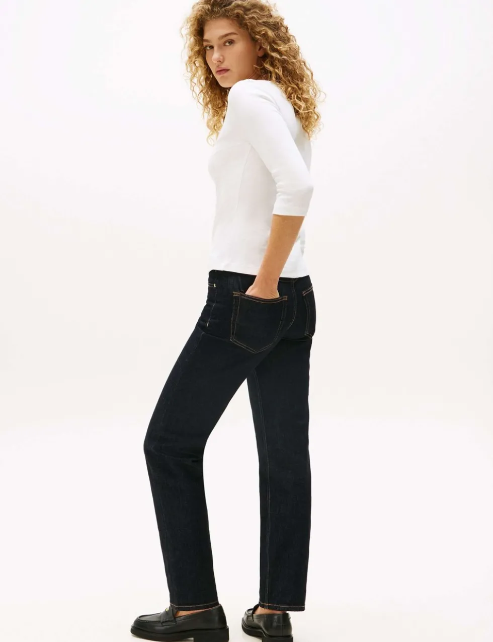 Pure Cotton Boat Neck Top