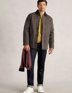 Pure Cotton Borg Lined Utility Jacket