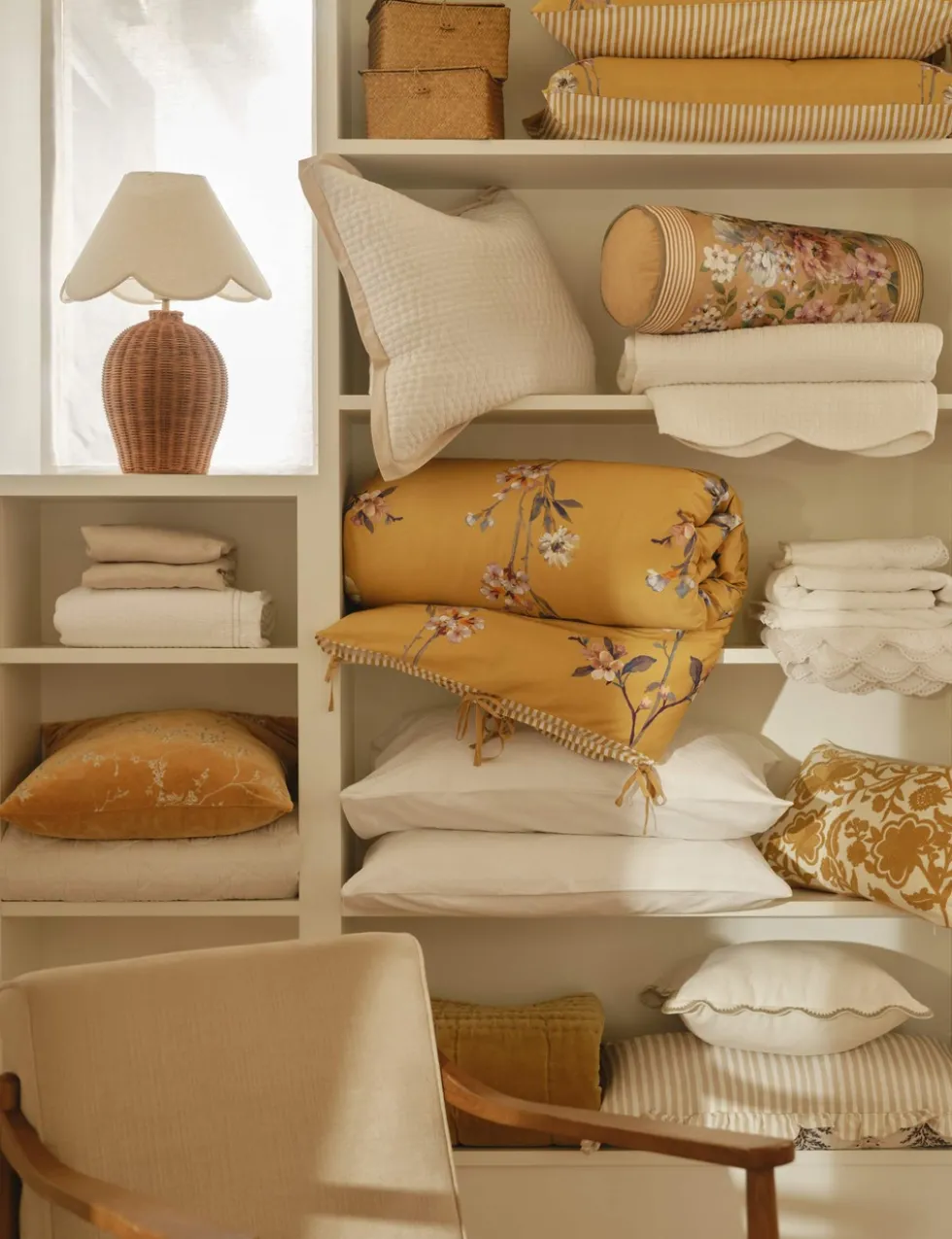Pure Cotton Broderie Anglaise Bedding Set