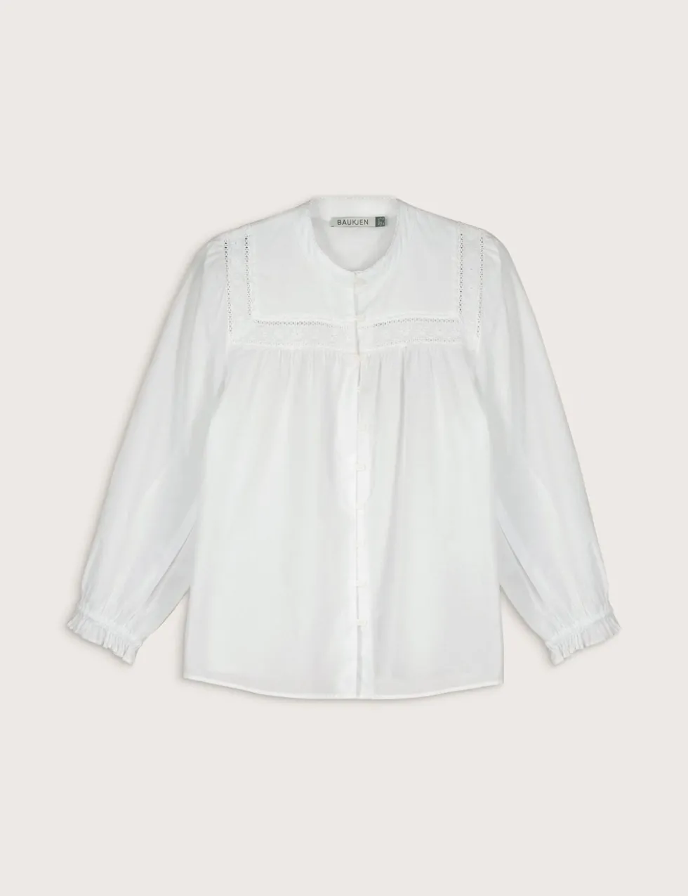 Pure Cotton Broderie Blouse