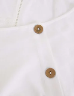 Pure Cotton Broderie T-Shirt