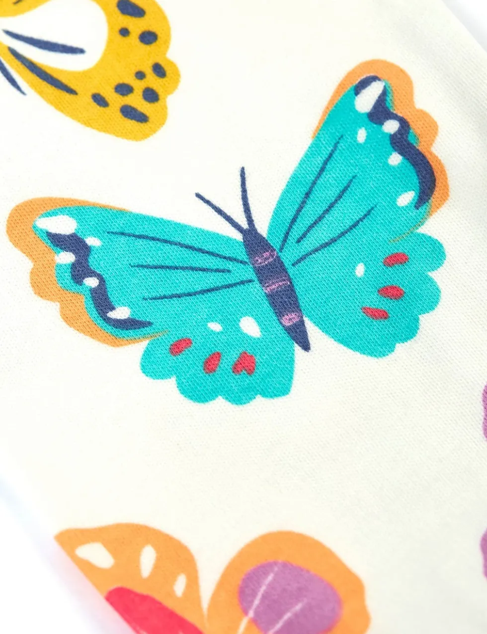 Pure Cotton Butterfly Pyjamas (1-12 Yrs)