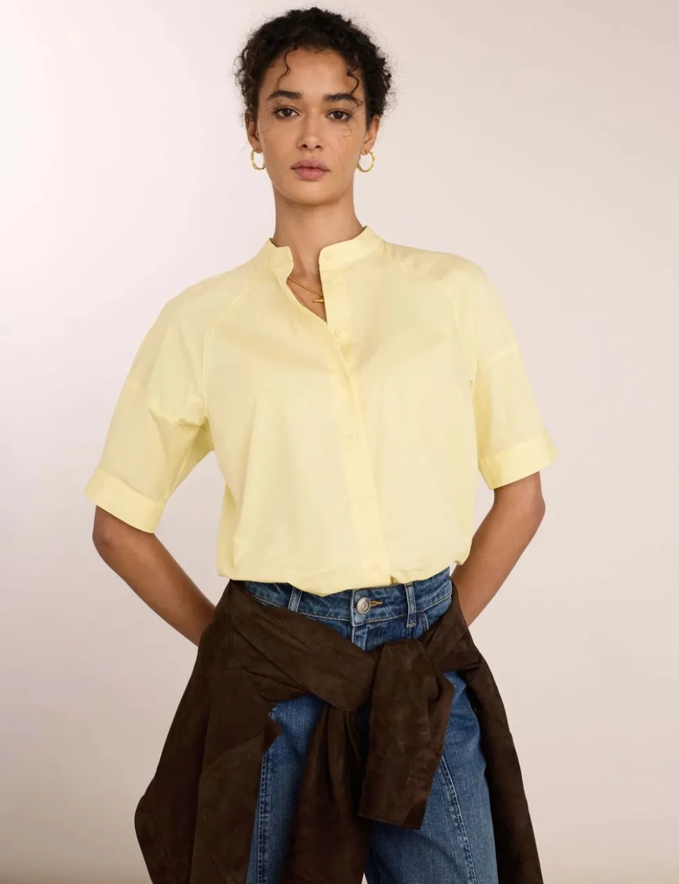 Pure Cotton Button Through Shirt