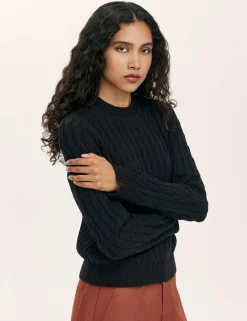 Pure Cotton Cable Knit Jumper