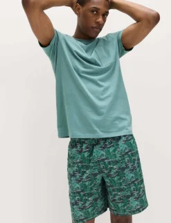 Pure Cotton Cactus Print Pyjama Set