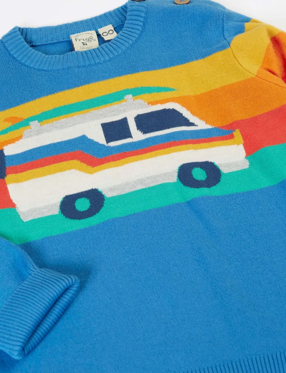 Pure Cotton Campervan Jumper (1-10 Yrs)