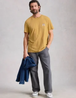 Pure Cotton Camping Graphic T-Shirt