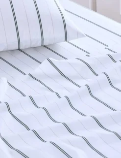 Pure Cotton Cape Leaf Fitted Sheet Set