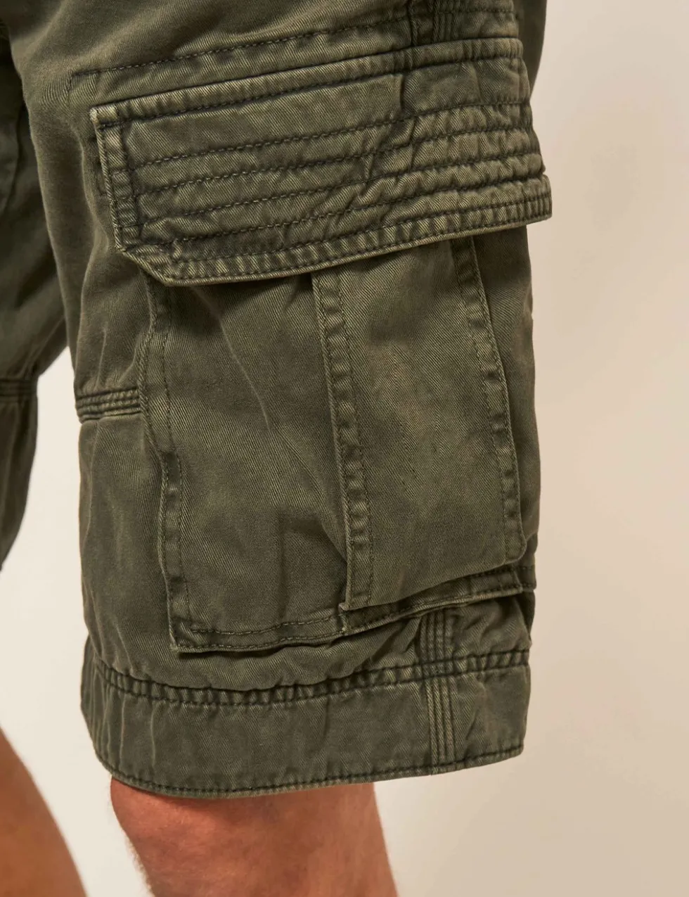 Pure Cotton Cargo Shorts
