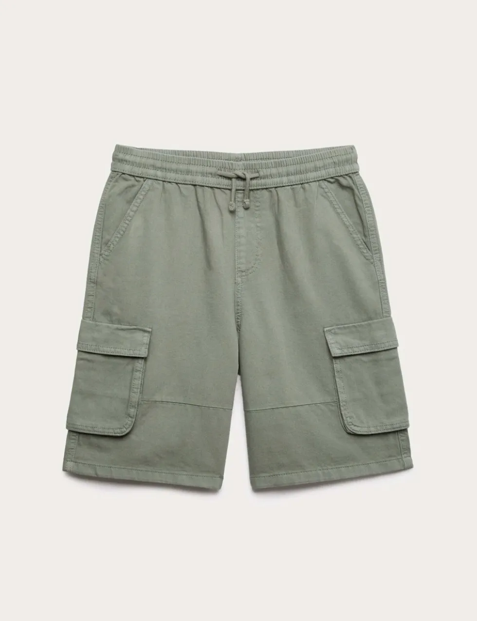 Pure Cotton Cargo Shorts (6-16 Yrs)