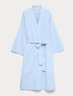 Pure Cotton Chambray Wrap
