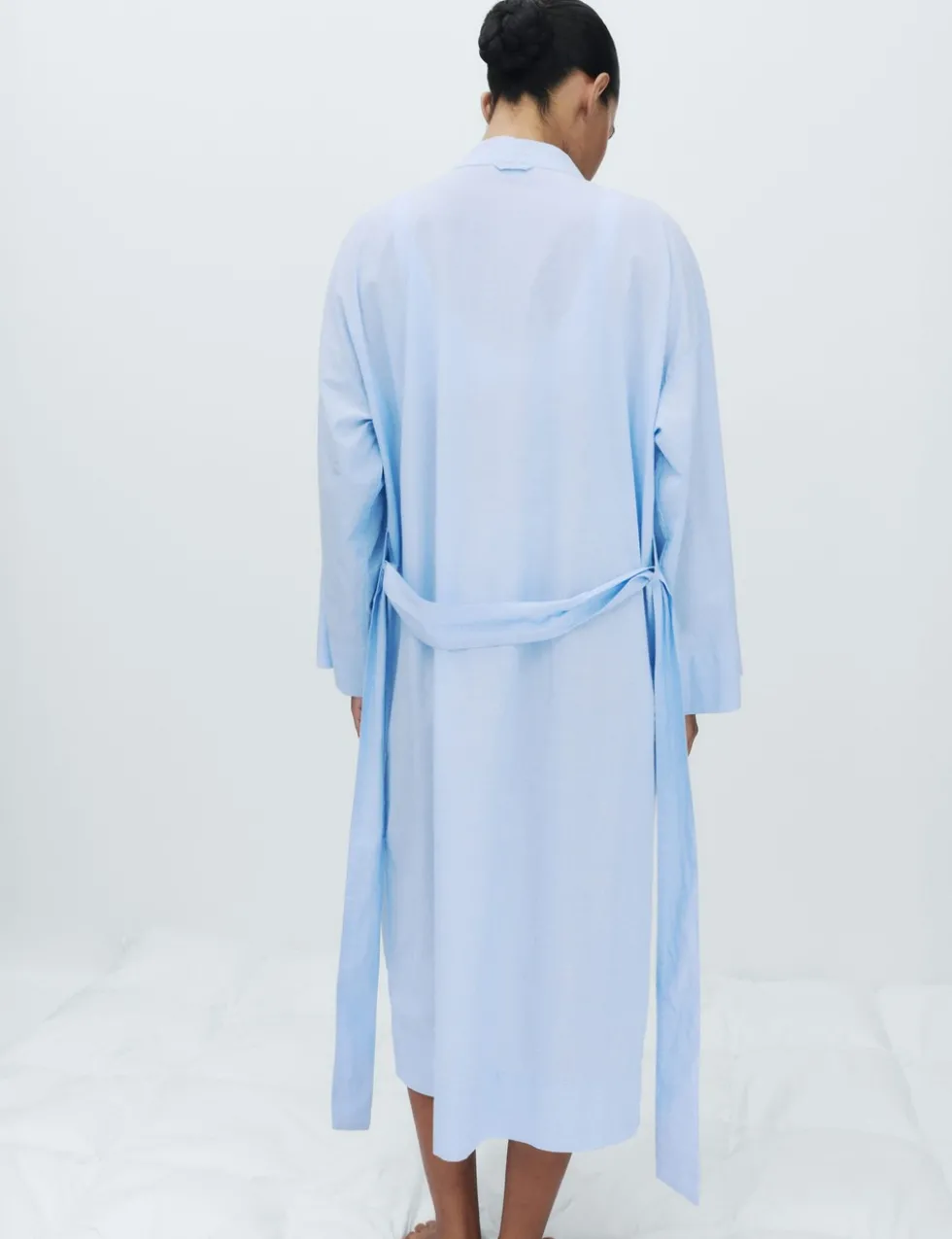 Pure Cotton Chambray Wrap