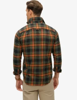 Pure Cotton Check Flannel Shirt