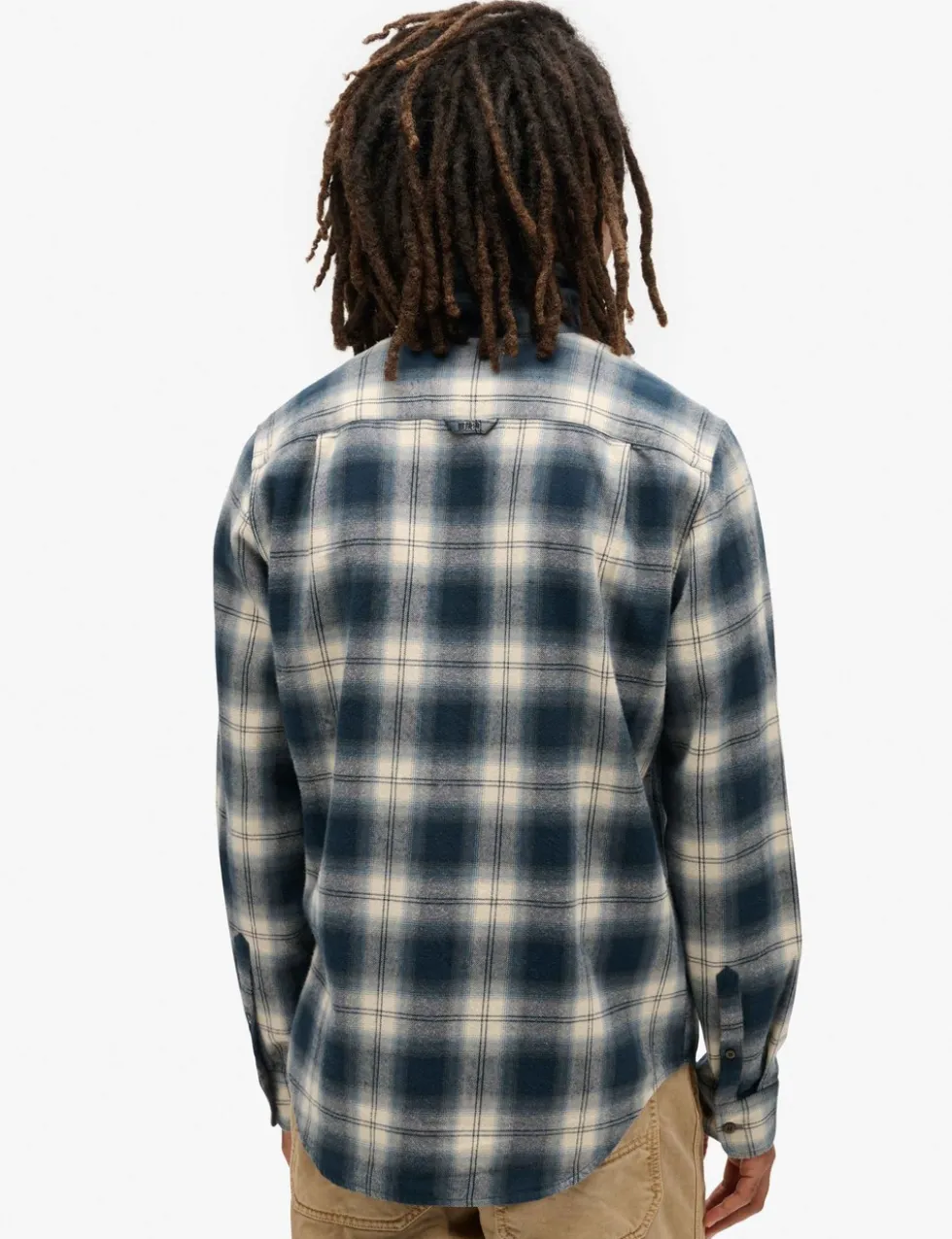Pure Cotton Check Flannel Shirt
