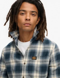 Pure Cotton Check Flannel Shirt