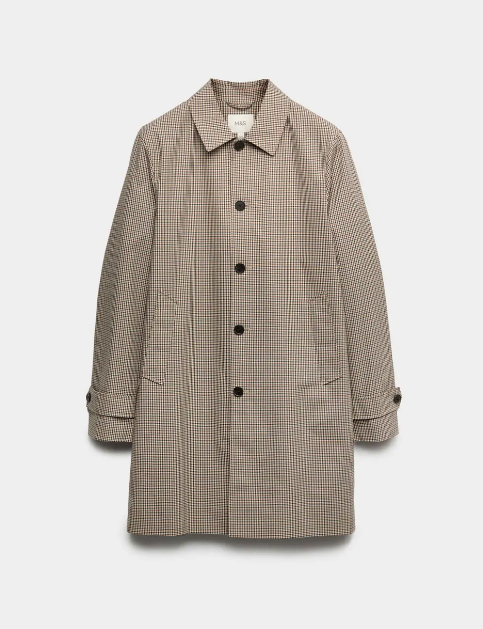 Pure Cotton Check Mac with Stormwear™