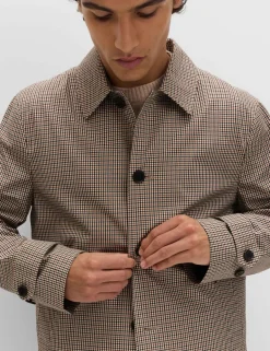 Pure Cotton Check Mac with Stormwear™