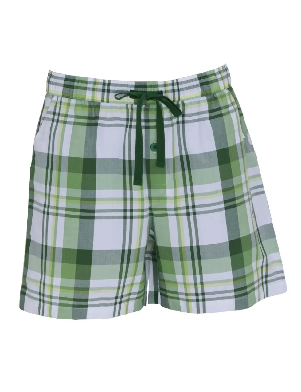 Pure Cotton Checked Pyjama Shorts