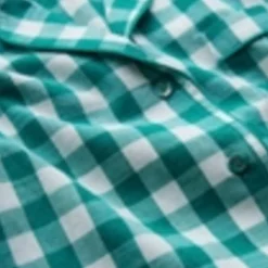Pure Cotton Checked Pyjama Set