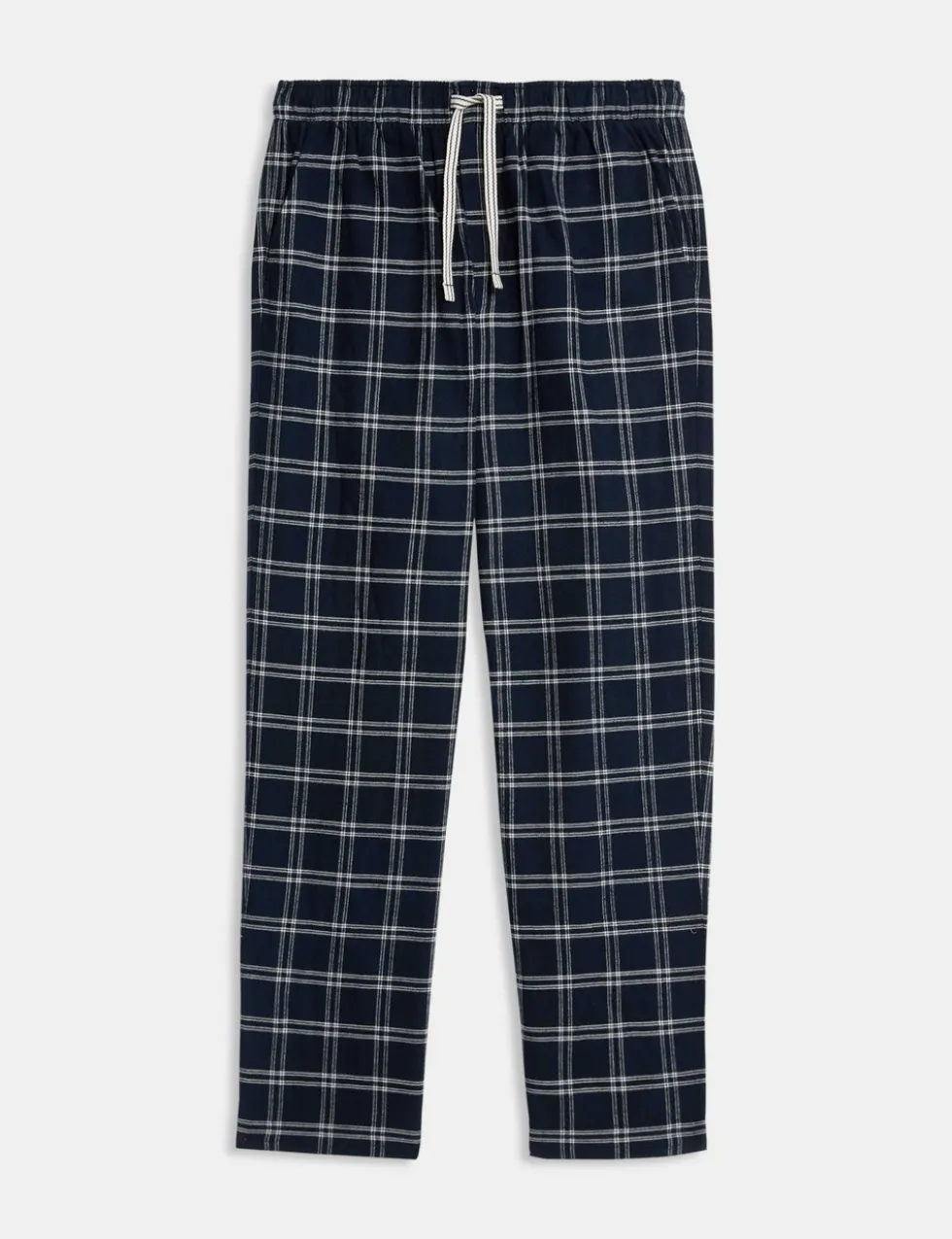 Pure Cotton Checked Pyjama Bottoms