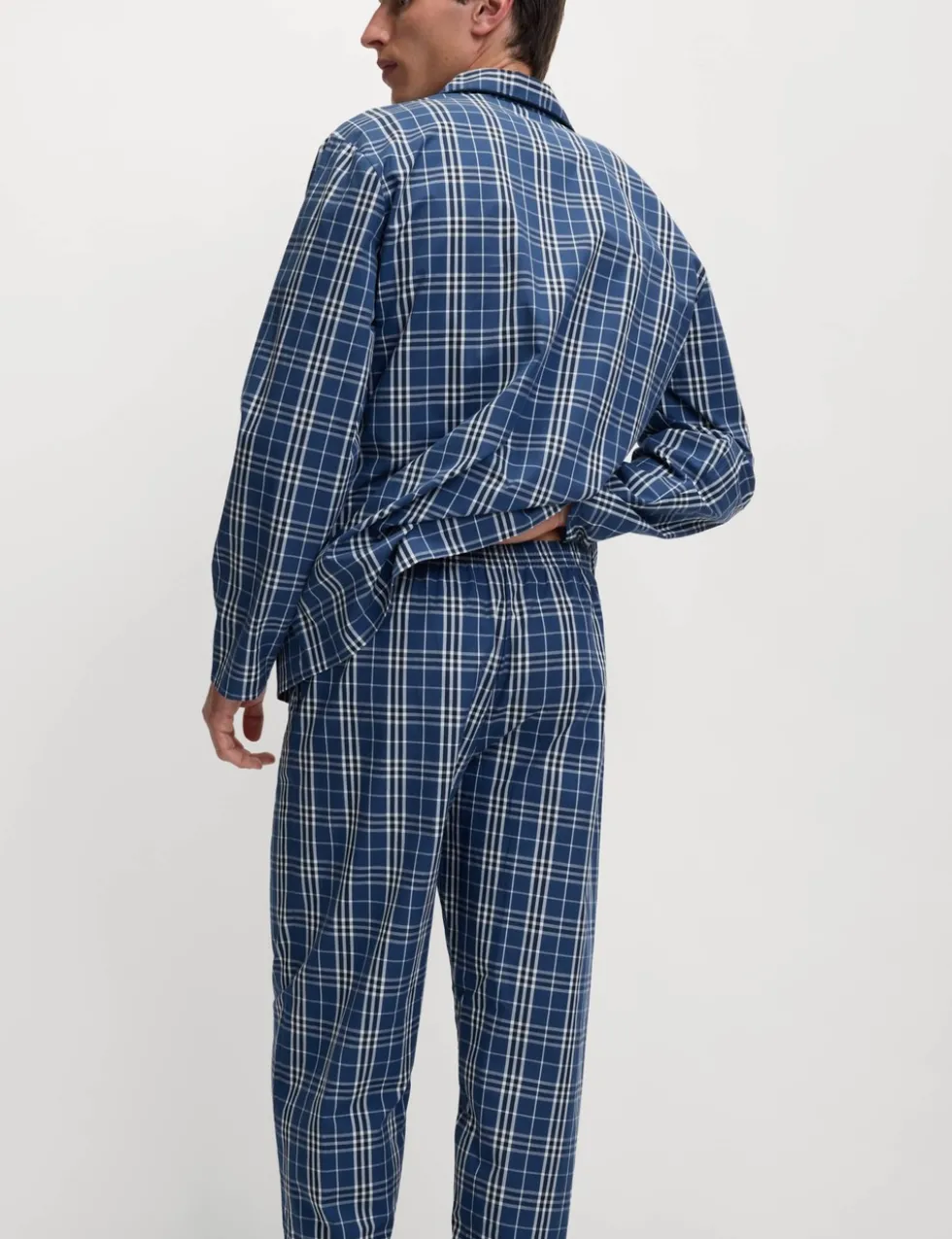 Pure Cotton Checked Pyjama Set
