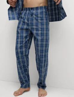 Pure Cotton Checked Pyjama Set