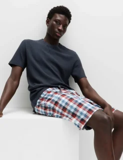 Pure Cotton Checked Pyjamas Set