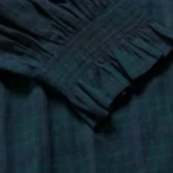 Pure Cotton Checked Relaxed Blouse