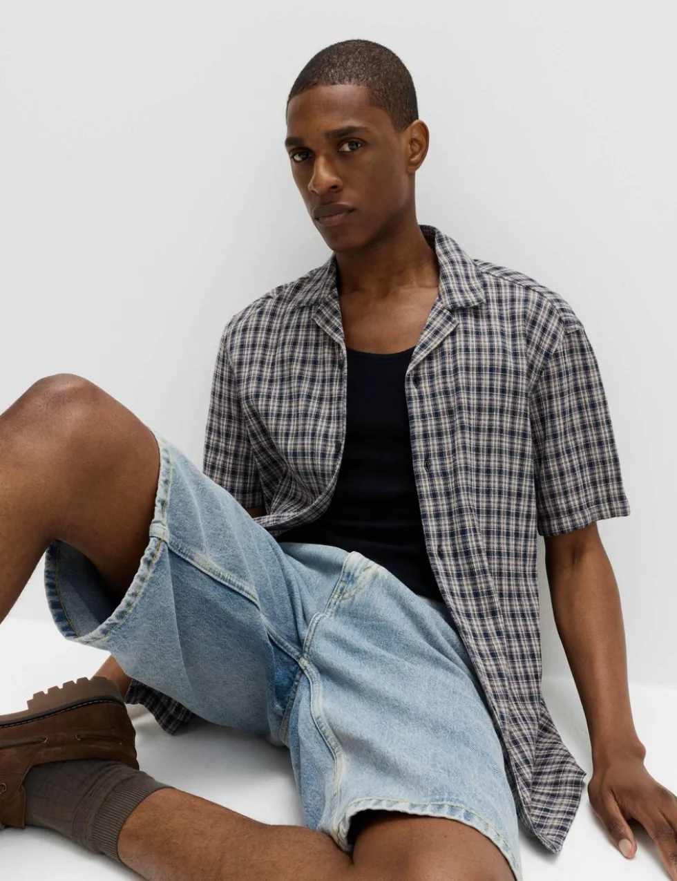 Pure Cotton Checked Shirt