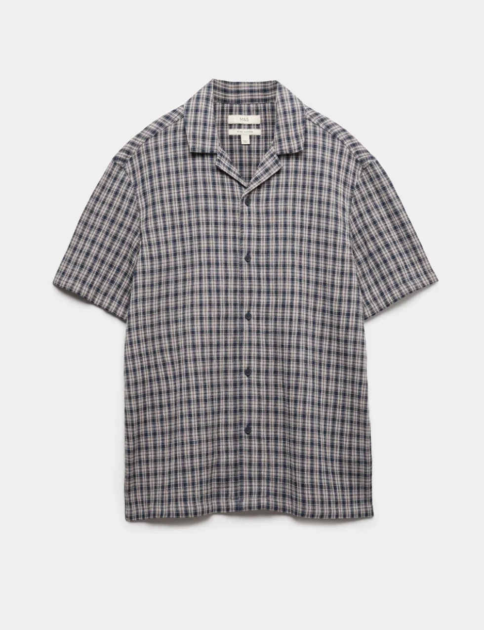 Pure Cotton Checked Shirt