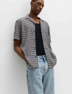 Pure Cotton Checked Shirt