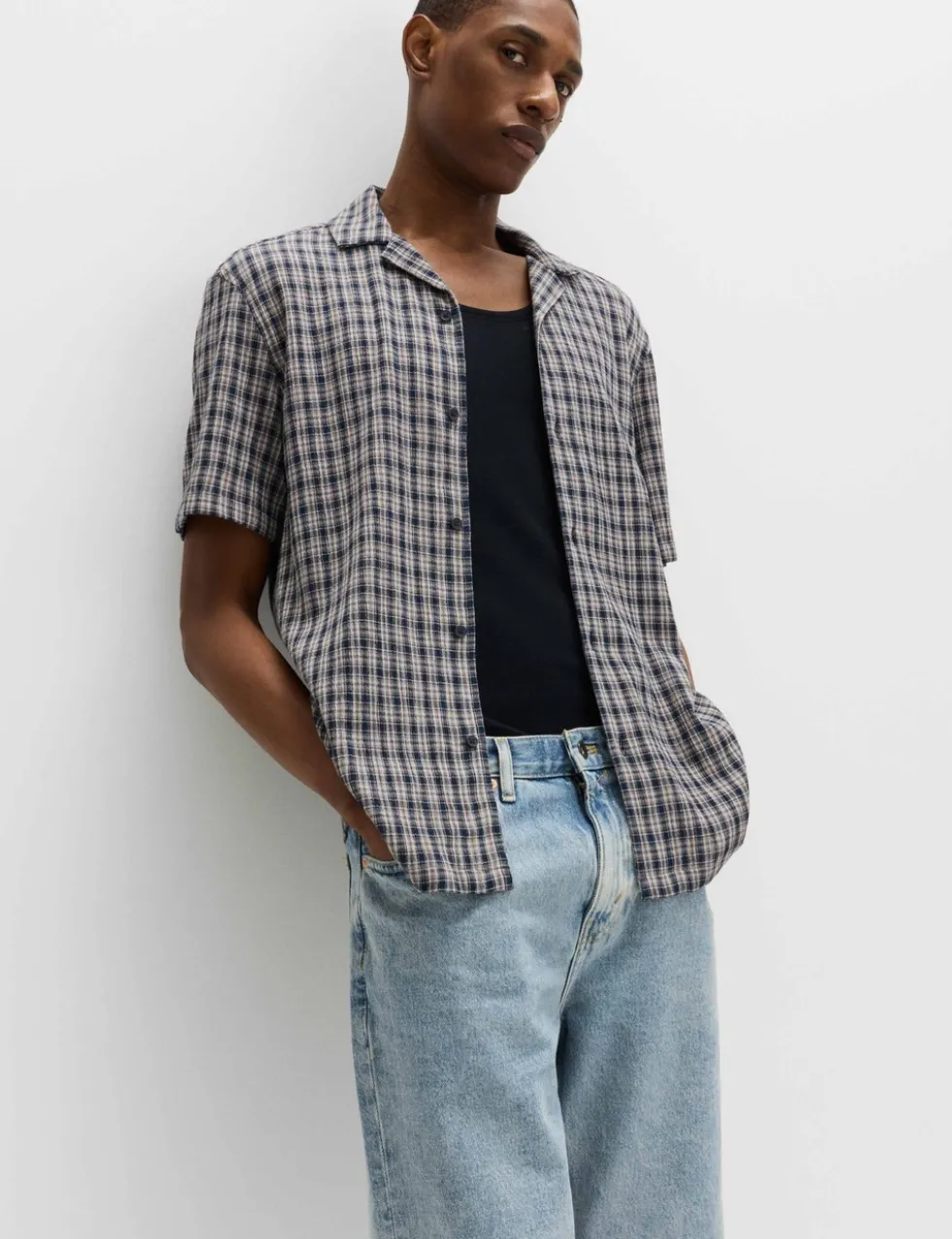 Pure Cotton Checked Shirt