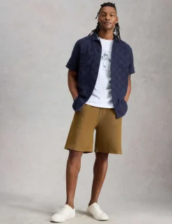 Pure Cotton Checked Short Sleeve Shirt