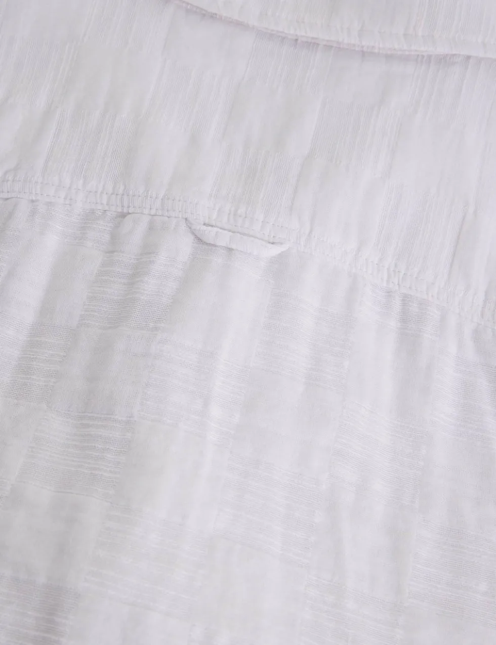 Pure Cotton Checked Short Sleeve Shirt