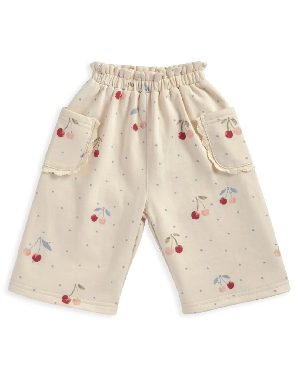 Pure Cotton Cherry Joggers (0-3 Yrs)