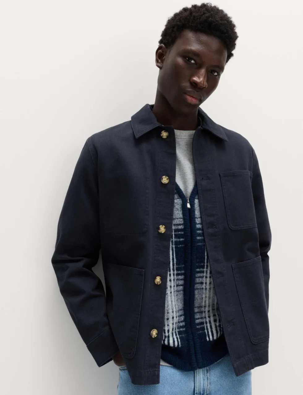 Pure Cotton Chore Jacket