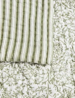 Pure Cotton Classic Floral Bedspread