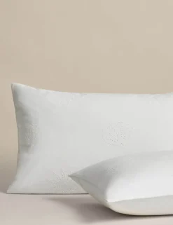 Pure Cotton Coastal Broderie Bedding Set