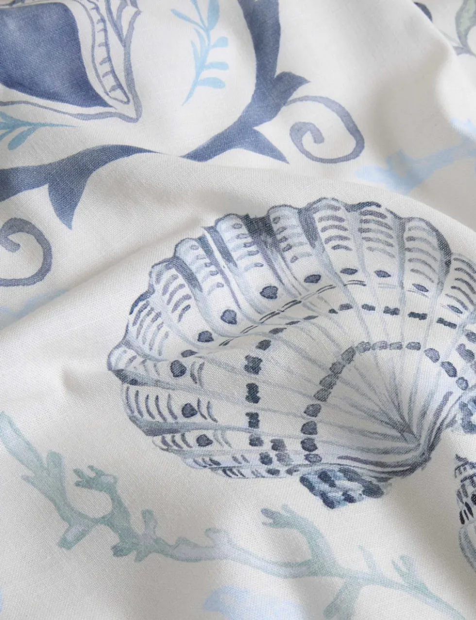 Pure Cotton Coastal Suzani Bedding Set